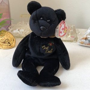 “THE END BEAR” millenium TY BEANIE BABY